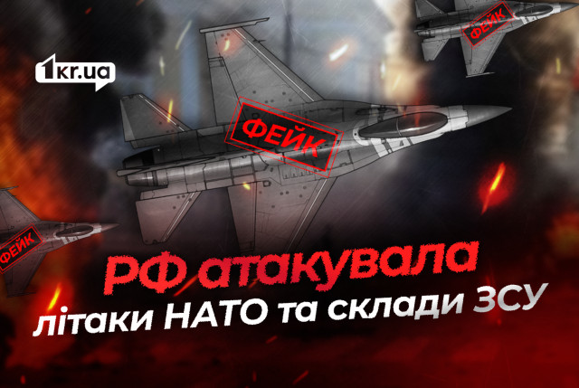 Попали по самолетам НАТО в Кривом Роге: Кремль в очередной раз придумывает законные военные цели