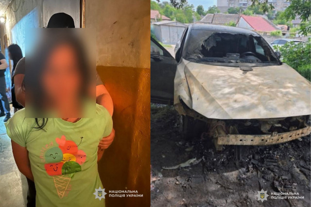 В Днепре мать привлекла несовершеннолетнего сына к поджогам авто — дело передали в суд