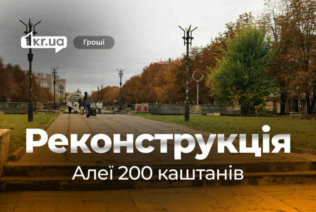 Доступность и озеленение: в Кривом Роге планируют обновить Аллею 200 каштанов