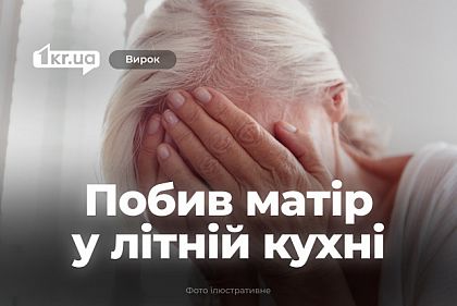 Нетрезвый житель Криворожского района избил мать — суд назначил наказание