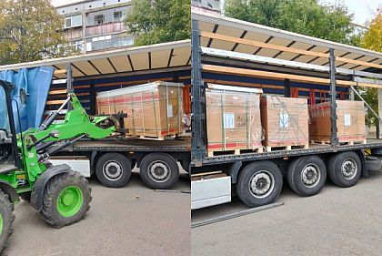 Громада Криворожья получила солнечную электростанцию ??от Люксембурга