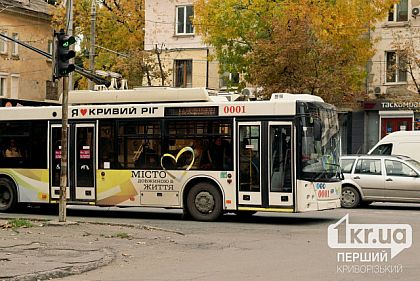 17 октября в Кривом Роге вместо одного из троллейбусов курсирует автобус №0: расписание