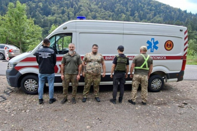 Днепрянина задержали при попытке побега за границу в фейковой «скорой»