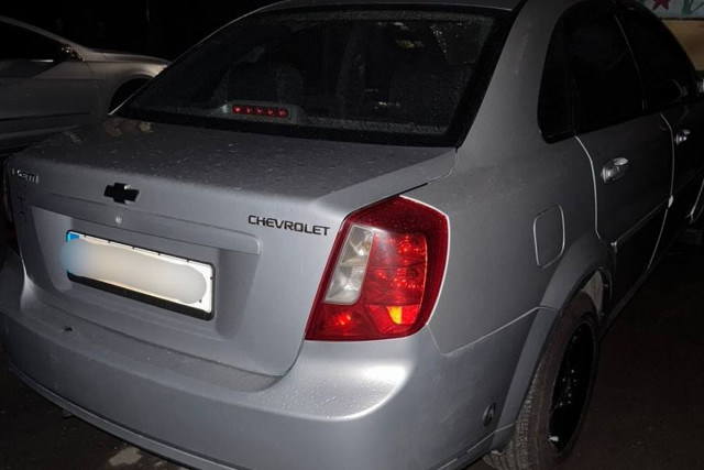 В Кривом Роге пьяный водитель скрылся с места ДТП, но его нашли