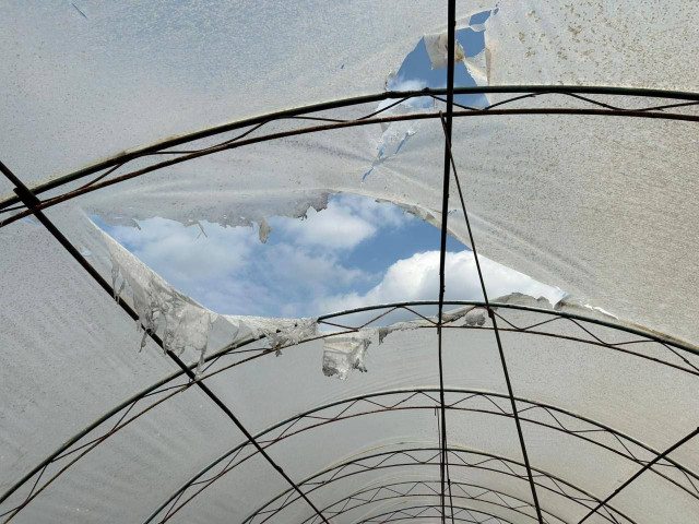 Младенец пострадал из-за вражеских атак на Днепропетровскую область