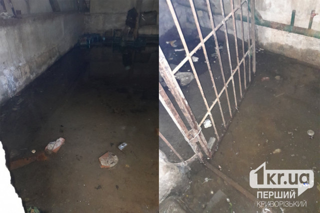Вода может добраться до электрического щитка: в одном из домов Кривого Рога топит подвал