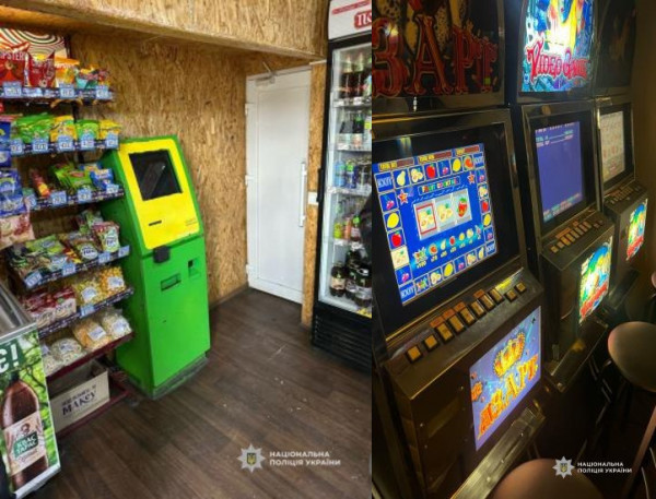 на Днепропетровщине разоблачили сеть подпольных игорных заведений игральные автоматы