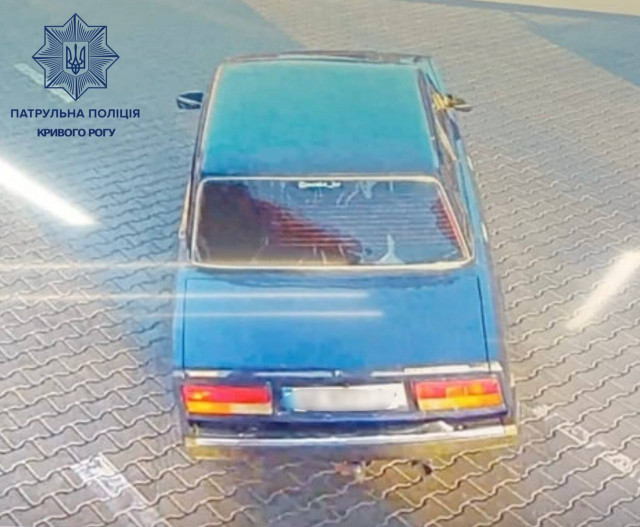 На автозаправці Кривого Рогу зупинили водія, який виконував небезпечні маневри