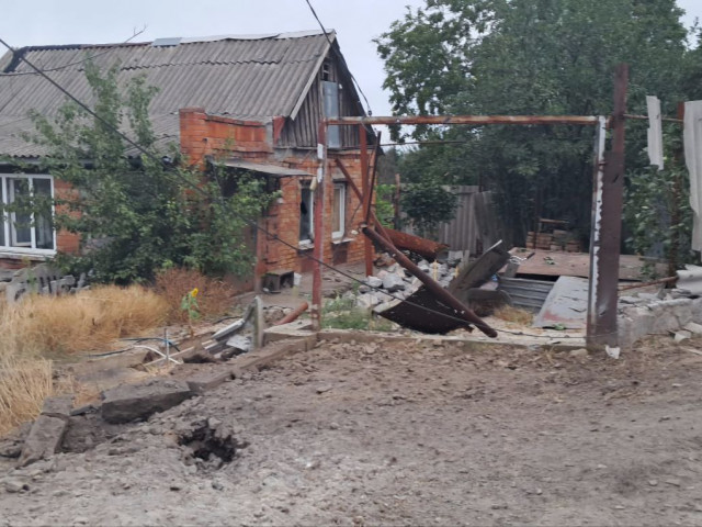 Через російську атаку на Криворіжжі пошкоджено приватний будинок