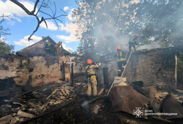 Під час пожежі у Кривому Розі травмувався чоловік