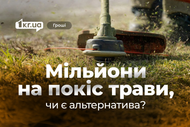 Кривой Рог тратит миллионы гривен на кошение травы: что можно сделать иначе
