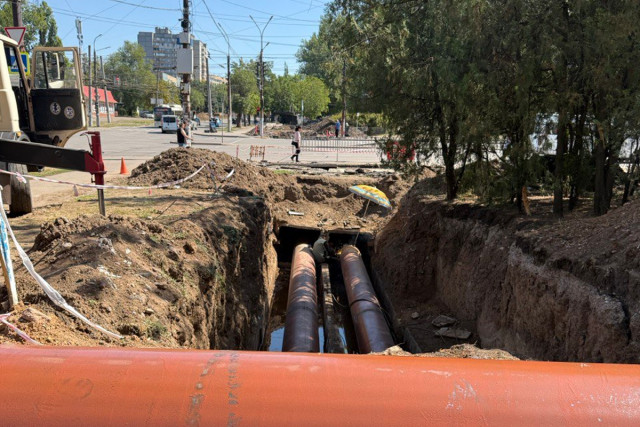 Сколько бригад привлекла Криворожская теплоцентраль в конце августа