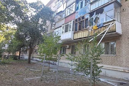 В Днепропетровской области от обстрелов уничтожены два дома и несколько автомобилей