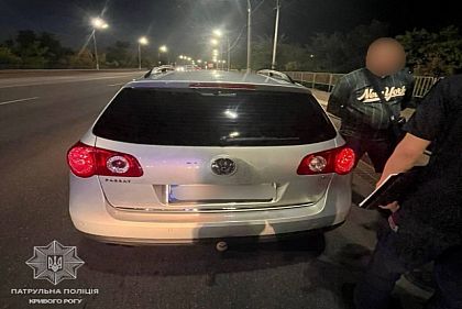 Патрульные Кривого Рога обнаружили у водителя удостоверение с признаками подделки