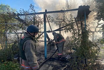 Оккупанты обстреляли Никопольский район артиллерией и беспилотниками