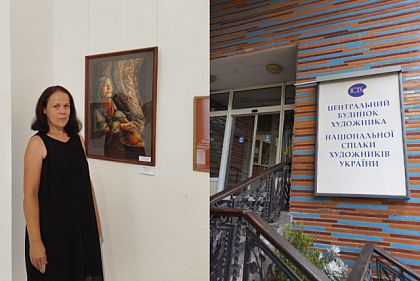 Картина криворожской художницы представлена на всеукраинской выставке в Киеве