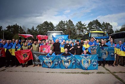 Двое воинов из Криворожского района вернулись из плена в День Независимости