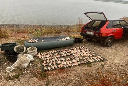 Браконьер в Криворожье выловил рыбы на почти 300 тысяч гривен ущерба