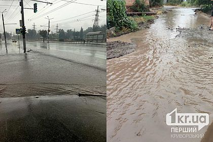 Топит частный сектор: криворожане жалуются на неисправные ливневые сооружения
