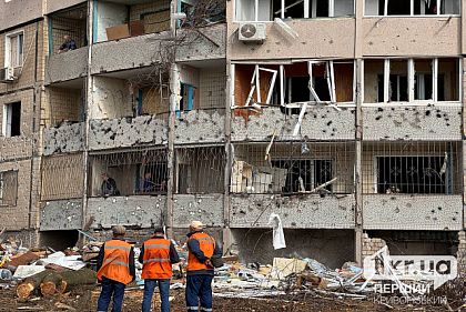 После ракетной атаки на Кривой Рог в больницах еще находятся 23 взрослых и 5 детей