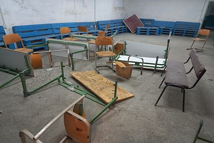 В Апостоловом, что на Криворожье, неизвестные разбили укрытие