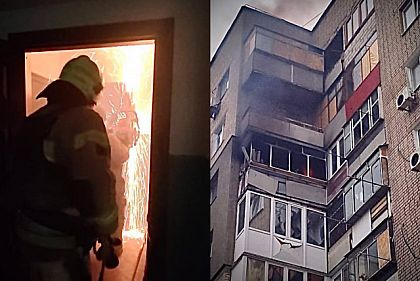 Десять атак за день: оккупанты снова обстреляли Никопольский район