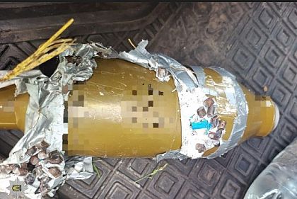 На Днепропетровщине обезвредили вражеский боеприпас, упавший на крышу хозяйственной постройки