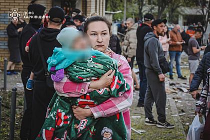 1 погибший и 60 пострадавших: оккупанты атаковали Харьков баллистическими ракетами с кассетами