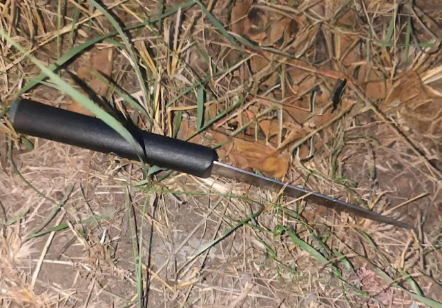 У Криворізькому районі затримали підозрюваного у нападі з ножем на співмешканку