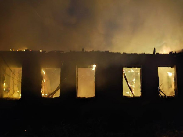 пожежа через ворожу атаку