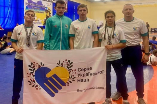 Спортсмены из Кривого Рога завоевали медали на Всеукраинском турнире по вольной борьбе