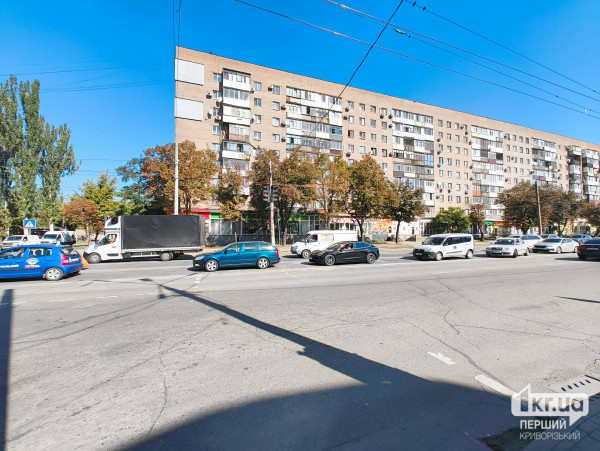 в Кривом Роге произошла тройная авария ДТП в Кривом Роге