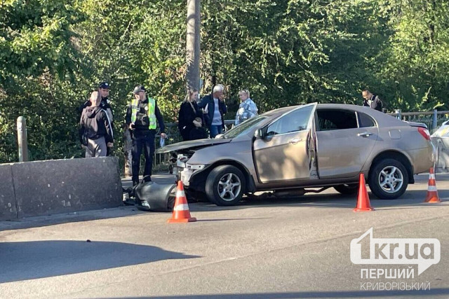 На 129 квартале Кривого Рога произошло ДТП: что известно