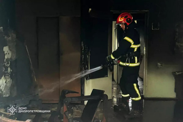 В Днепропетровской области во время пожара погиб 84-летний мужчина