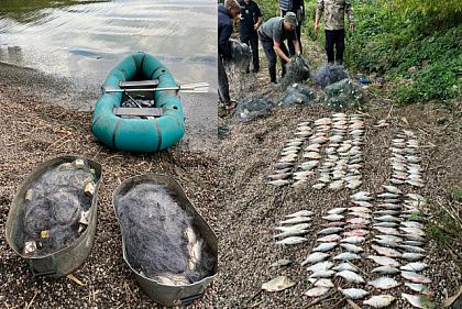 На Днепропетровщине браконьер словил почти 200 рыбин на сотни тысяч ущерба