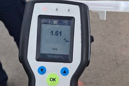 В Кривом Роге оформили протокол на нетрезвого водителя