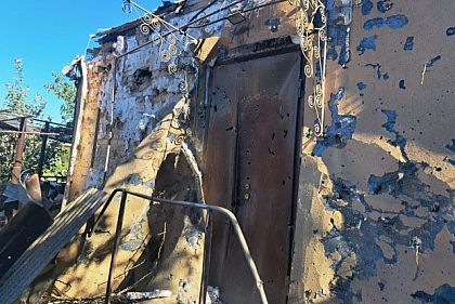 Враг обстрелял два прифронтовых района Днепропетровщины