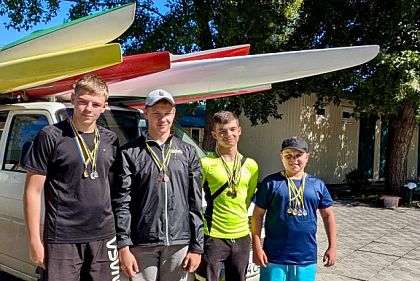 Спортсмены Криворожского района среди призеров чемпионата области по гребле