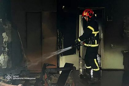 В Днепропетровской области во время пожара погиб 84-летний мужчина