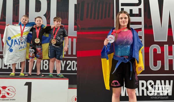 криворожские спортсмены завоевали медали Чемпионата мира джиу джитсу