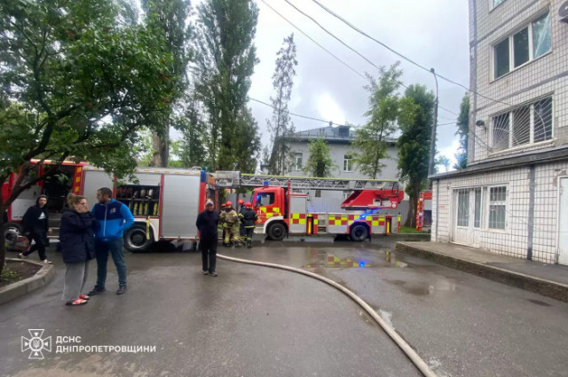 Из-за пожара в больнице Кривого Рога погиб мужчина Из-за пожара в больнице Кривого Рога погиб мужчина