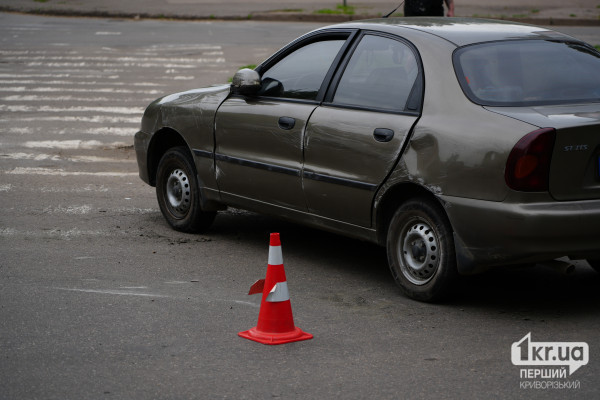 в Кривом Роге столкнулись два автомобиля ДТП Кривой Рог