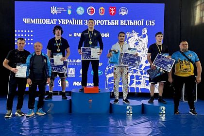 Криворожские борцы завоевали 2 медали на Чемпионате Украины по вольной борьбе