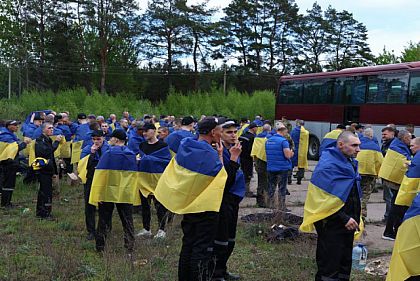 18 защитников из Днепропетровщины вернулись из российского плена