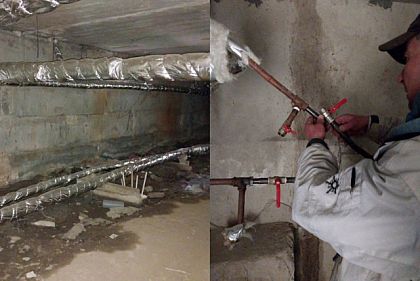 На Криворожье тепловые сети готовят к новому отопительному сезону