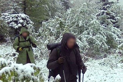 В Карпатах возле границы с Румынией задержали нарушителей с Днепропетровщины