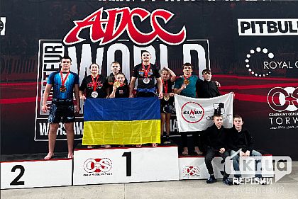 Криворожские спортсмены завоевали медали Чемпионата Мира по джиу джитсу