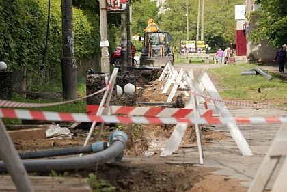 В Кривом Роге обновляют сети водоснабжения на 5-м Заречном