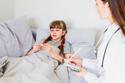 На Дніпропетровщині понад половину госпіталізованих із ГРВІ становлять діти