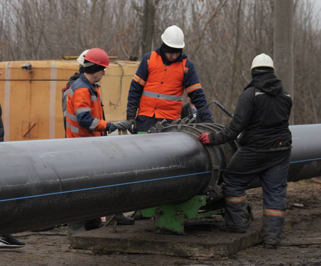 В Кривом Роге обновляют водопровод для 300 тысяч жителей